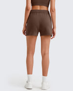 G4Free - Smoofit Front Pleats Elasticity Sweat Shorts -GF25E319CA-S