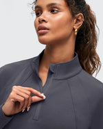 G4Free - Smoofit Half-Zip Pullover Mock Neck Pockets Sweatshirts -GF25F564BA-S-GF25F564BB-M-GF25F564BC-L-GF25F564BD-XL-GF25F564BE-XXL