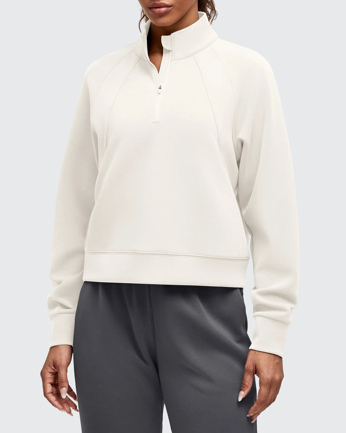 G4Free - Smoofit Half-Zip Pullover Mock Neck Pockets Sweatshirts -GF25F564BA-S-GF25F564BB-M-GF25F564BC-L-GF25F564BD-XL-GF25F564BE-XXL