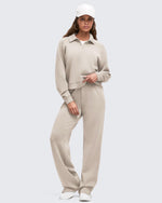 G4Free - Smoofit High-Waist Side Slit Wide Leg Sweatpants -GF25J544AF-XS-GF25J545AF-XS-GF25J546AF-XS-GF25J544AA-S-GF25J545AA-S