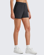 G4Free - Smoofit High Waisted Sweat Shorts 4'' -GF25E418AA-S-GF25E418AB-M-GF25E418AC-L-GF25E418AD-XL-GF25E418AE-XXL