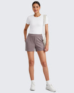 G4Free - Smoofit High Waisted Sweat Shorts 4'' -GF25E418AA-S-GF25E418AB-M-GF25E418AC-L-GF25E418AD-XL-GF25E418AE-XXL