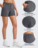 G4Free - Smoofit High Waisted Sweat Shorts 4'' -GF25E418AA-S-GF25E418AB-M-GF25E418AC-L-GF25E418AD-XL-GF25E418AE-XXL