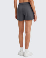 G4Free - Smoofit High Waisted Sweat Shorts 4'' -GF25E418AA-S-GF25E418AB-M-GF25E418AC-L-GF25E418AD-XL-GF25E418AE-XXL