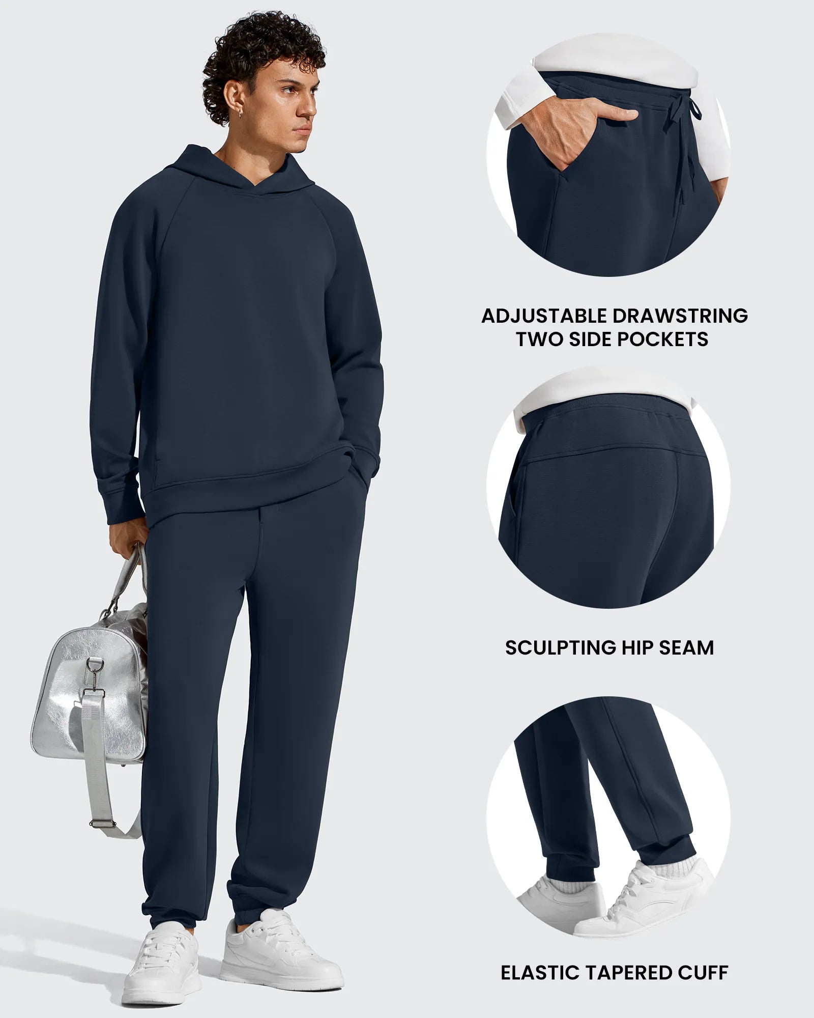 G4Free - Smoofit Men's Fleece Lined Drawstring Thermal Joggers -GF25DM672CA-S-GF25DM673CA-S-GF25DM672CB-M-GF25DM673CB-M-GF25DM672CC-L