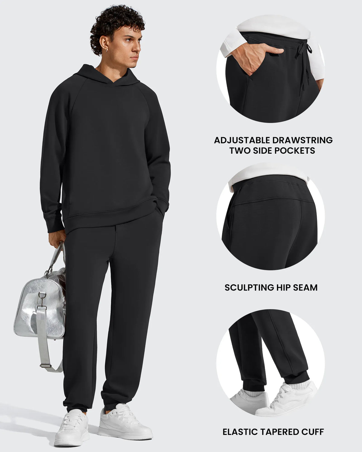 G4Free - Smoofit Men's Fleece Lined Drawstring Thermal Joggers -GF25DM672CA-S-GF25DM673CA-S-GF25DM672CB-M-GF25DM673CB-M-GF25DM672CC-L