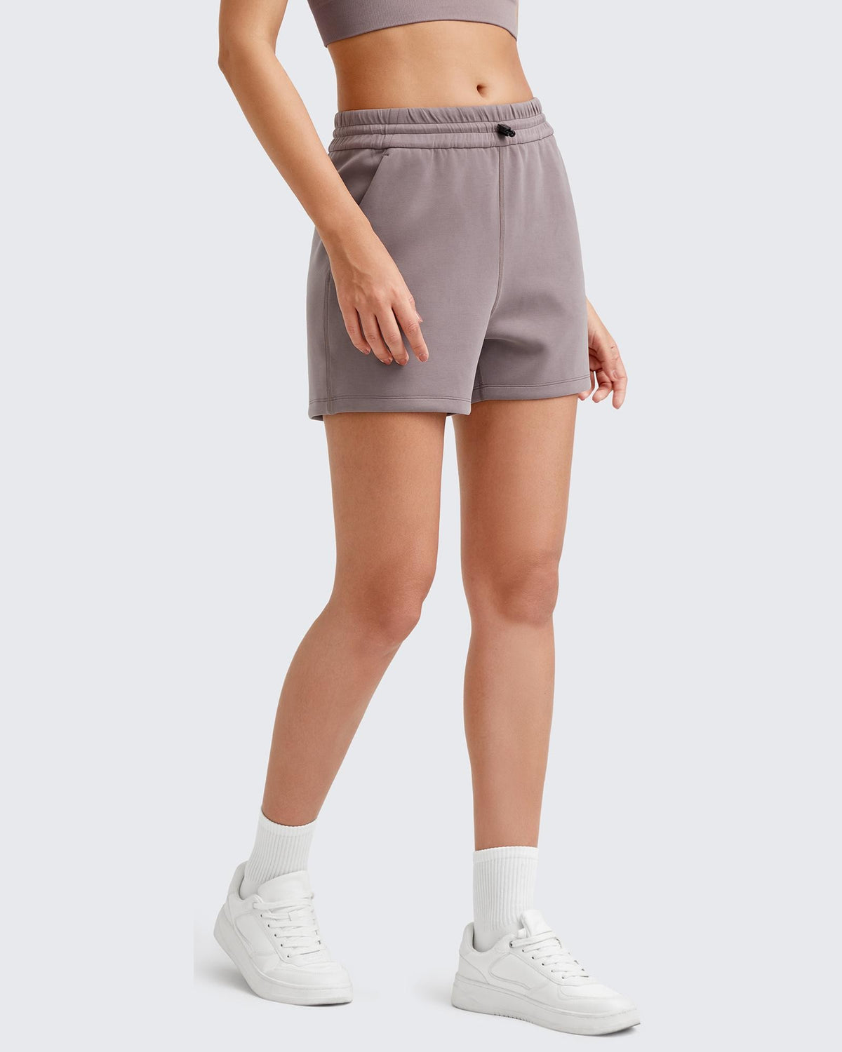 G4Free - Smoofit Modal Shockcord Relaxed Shorts -GF25E309AA-S