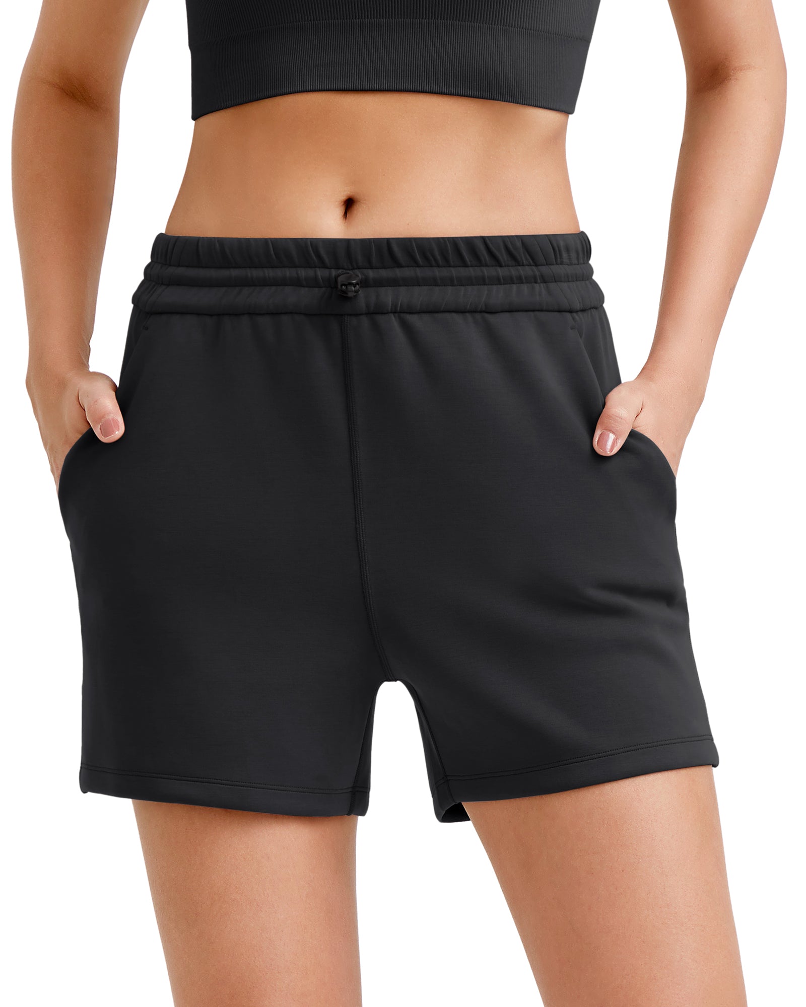 G4Free - Smoofit Modal Shockcord Relaxed Shorts -GF25E309AA-S-GF25E309AB-M-GF25E309AC-L-GF25E309AD-XL-GF25E309AE-XXL