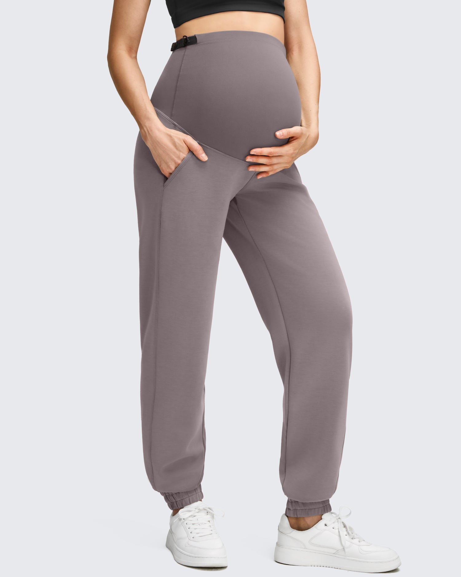 G4Free - Smoofit Pockets Over The Belly Jogger Sweatpants -GF25DY625AF-XS