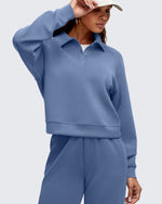 G4Free - Smoofit Polo Pullover Button Up Sweatshirts -GF25F540FF-XS-GF25F540FA-S-GF25F540FB-M-GF25F540FC-L-GF25F540FD-XL