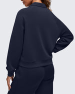 G4Free - Smoofit Polo Pullover Button Up Sweatshirts -GF25F540FF-XS-GF25F540FA-S-GF25F540FB-M-GF25F540FC-L-GF25F540FD-XL