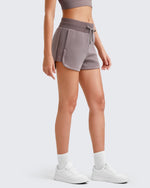 G4Free - Smoofit Side Slit Drawstring Sweat Shorts -GF25E341AA-S-GF25E341AB-M-GF25E341AC-L-GF25E341AD-XL-GF25E341AE-XXL