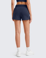G4Free - Smoofit Side Slit Drawstring Sweat Shorts -GF25E341AA-S-GF25E341AB-M-GF25E341AC-L-GF25E341AD-XL-GF25E341AE-XXL