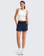 G4Free - Smoofit Side Slit Drawstring Sweat Shorts -GF25E341AA-S-GF25E341AB-M-GF25E341AC-L-GF25E341AD-XL-GF25E341AE-XXL