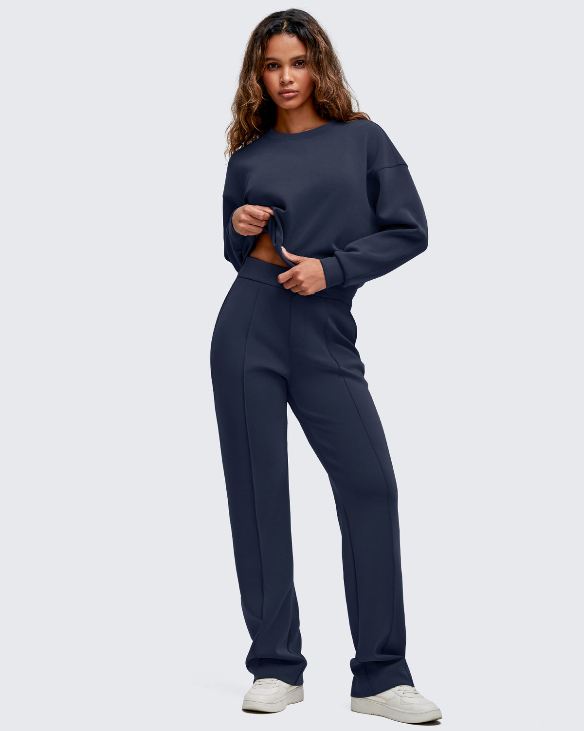 G4Free - Smoofit Straight Leg Elastic High Waist Dress Pants -GF25D584AA-S-GF25D585AA-S-GF25D586AA-S-GF25D584AB-M-GF25D585AB-M