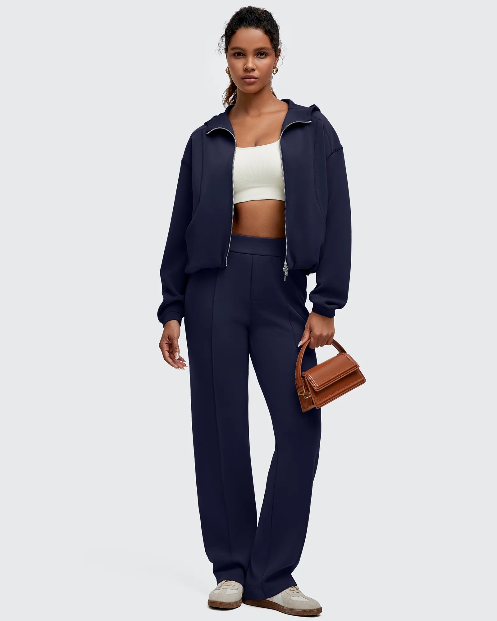 G4Free - Smoofit Two-Way Full Zip Modal Hoodie Jackets -GF25M536AA-S-GF25M536AB-M-GF25M536AC-L-GF25M536AD-XL-GF25M536AE-XXL