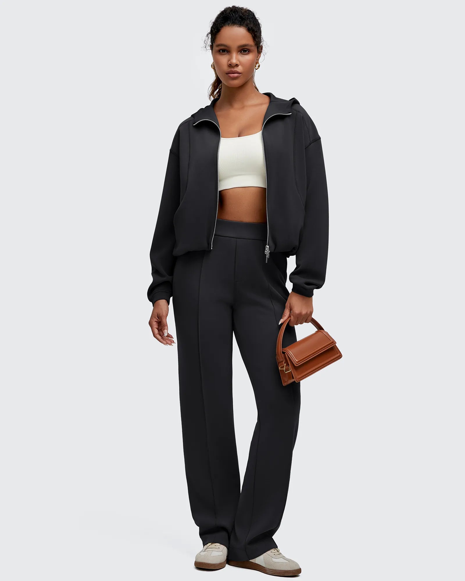 G4Free - Smoofit Two-Way Full Zip Modal Hoodie Jackets -GF25M536AA-S-GF25M536AB-M-GF25M536AC-L-GF25M536AD-XL-GF25M536AE-XXL