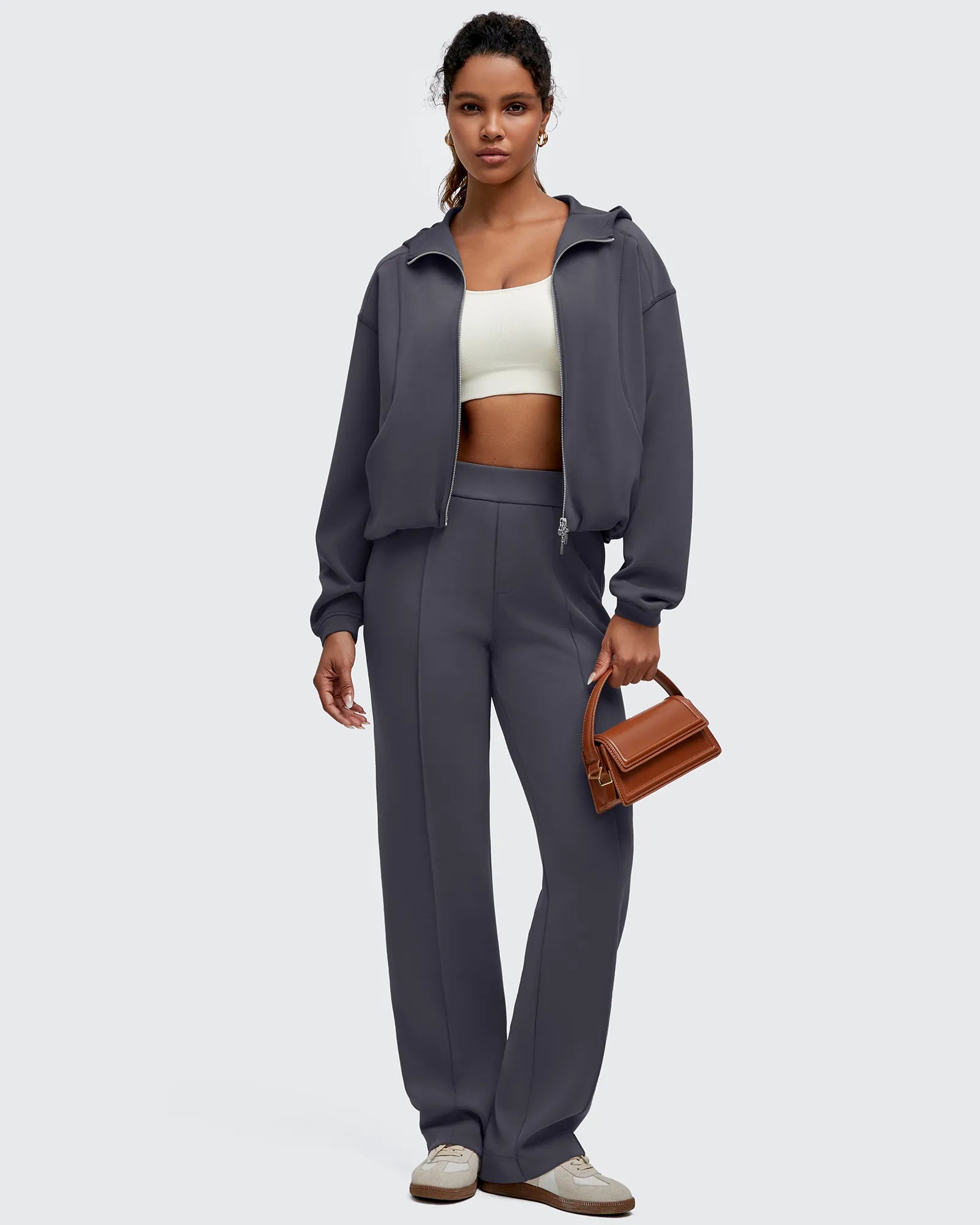 G4Free - Smoofit Two-Way Full Zip Modal Hoodie Jackets -GF25M536AA-S-GF25M536AB-M-GF25M536AC-L-GF25M536AD-XL-GF25M536AE-XXL