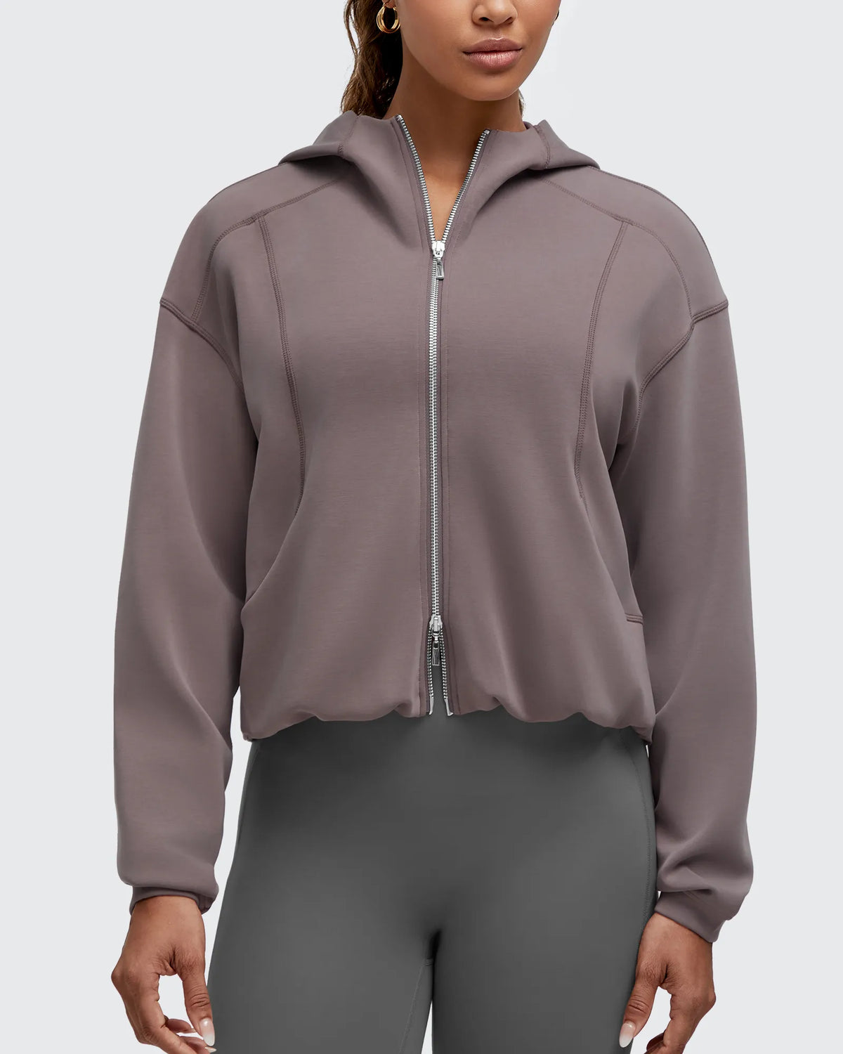 G4Free - Smoofit Two-Way Full Zip Modal Hoodie Jackets -GF25M536AA-S-GF25M536AB-M-GF25M536AC-L-GF25M536AD-XL-GF25M536AE-XXL