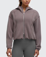 G4Free - Smoofit Two-Way Full Zip Modal Hoodie Jackets -GF25M536AA-S-GF25M536AB-M-GF25M536AC-L-GF25M536AD-XL-GF25M536AE-XXL