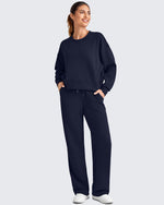 G4Free - Smoofit Wide Leg Elastic Drawstring Sweatpants -GF25J440AF-XS-GF25J441AF-XS-GF25J442AF-XS-GF25J440AA-S-GF25J441AA-S