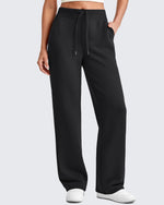 G4Free - Smoofit Wide Leg Elastic Drawstring Sweatpants -GF25J440AF-XS-GF25J441AF-XS-GF25J442AF-XS-GF25J440AA-S-GF25J441AA-S