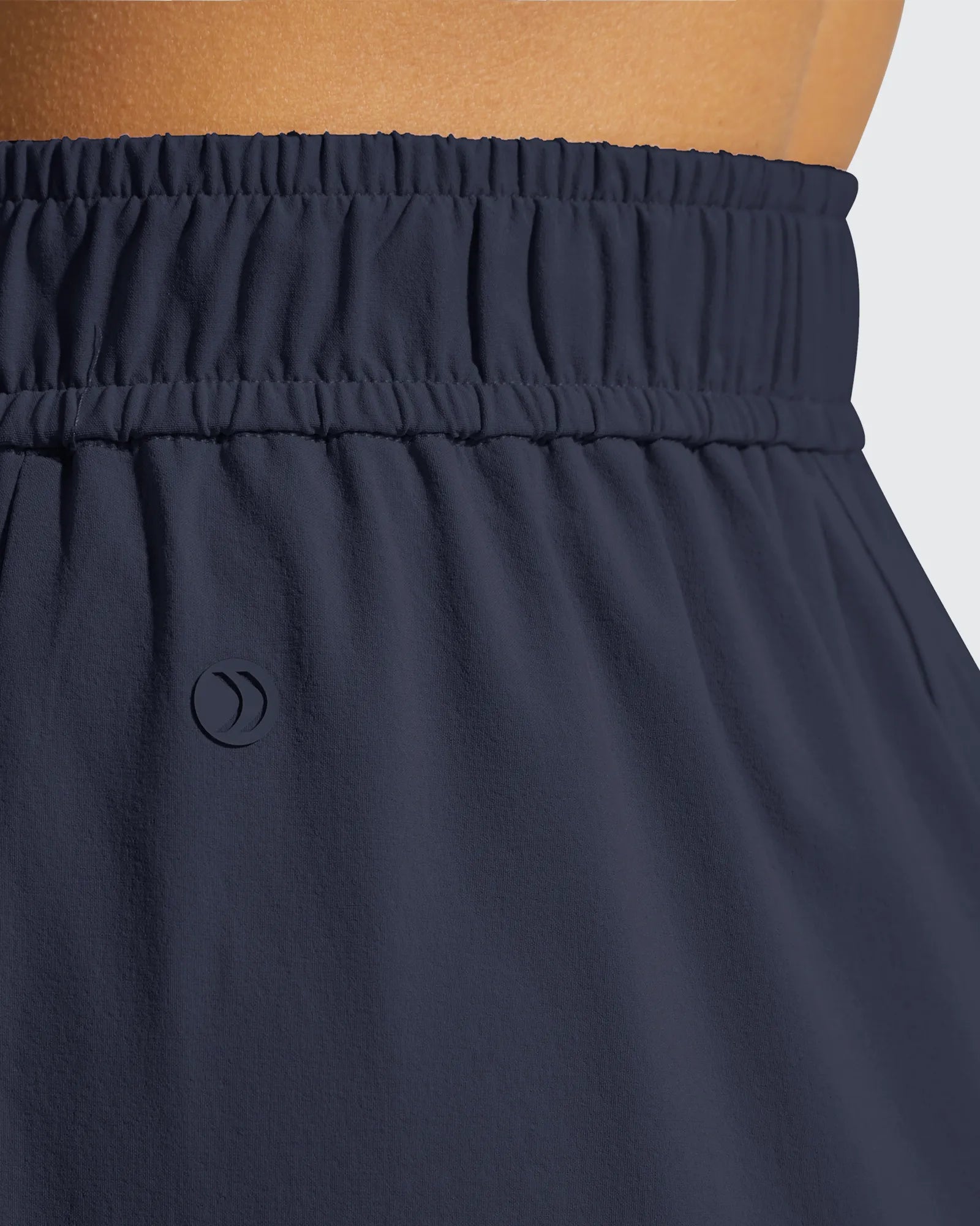 G4Free - Strowen Elastic Waist Wide Leg A Line Shorts 4'' -GF26E818A001F-XS-GF26E818A001A-S-GF26E818A001B-M-GF26E818A001C-L-GF26E818A001D-XL