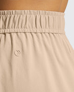 G4Free - Strowen Elastic Waist Wide Leg A Line Shorts 4'' -GF26E818A001F-XS-GF26E818A001A-S-GF26E818A001B-M-GF26E818A001C-L-GF26E818A001D-XL