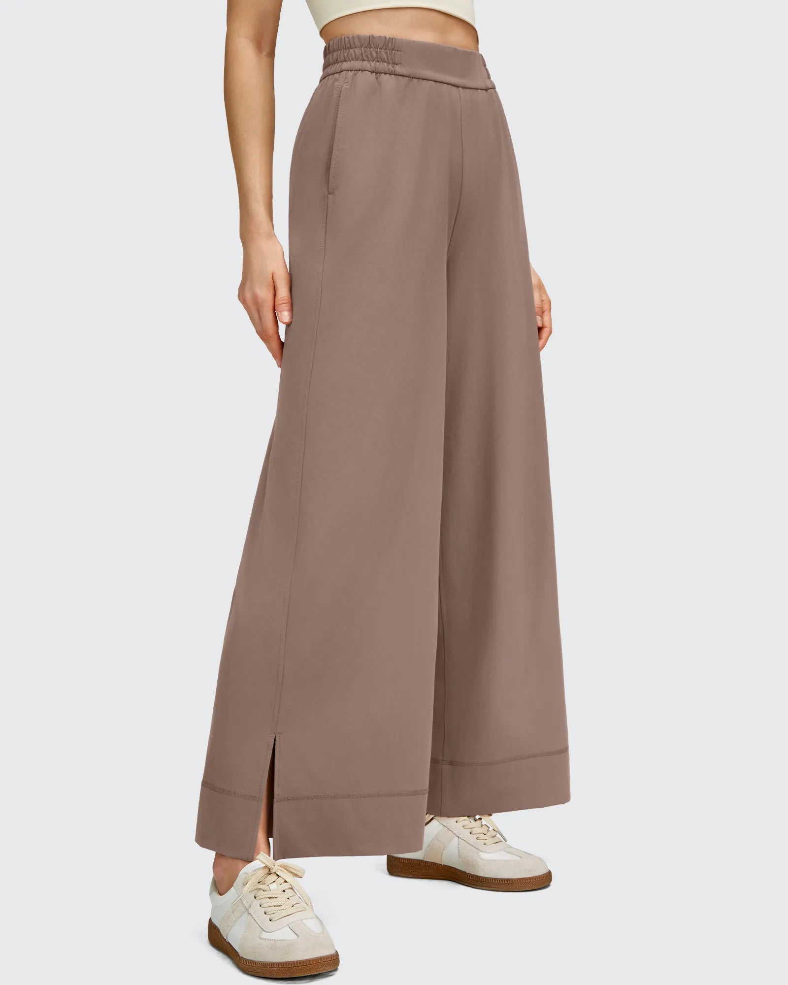 G4Free - Strowen Lightweight Ankle Splits Wide Leg Ankle Pants -GF25J608AA-S-GF25J609AA-S-GF25J610AA-S-GF25J608AB-M-GF25J609AA-S