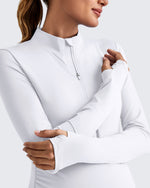 G4Free - UPF 50+ Half Zip Sun Maternity Shirts -GF25BY464BF-XS-GF25BY464BA-S-GF25BY464BB-M-GF25BY464BC-L-GF25BY464BD-XL