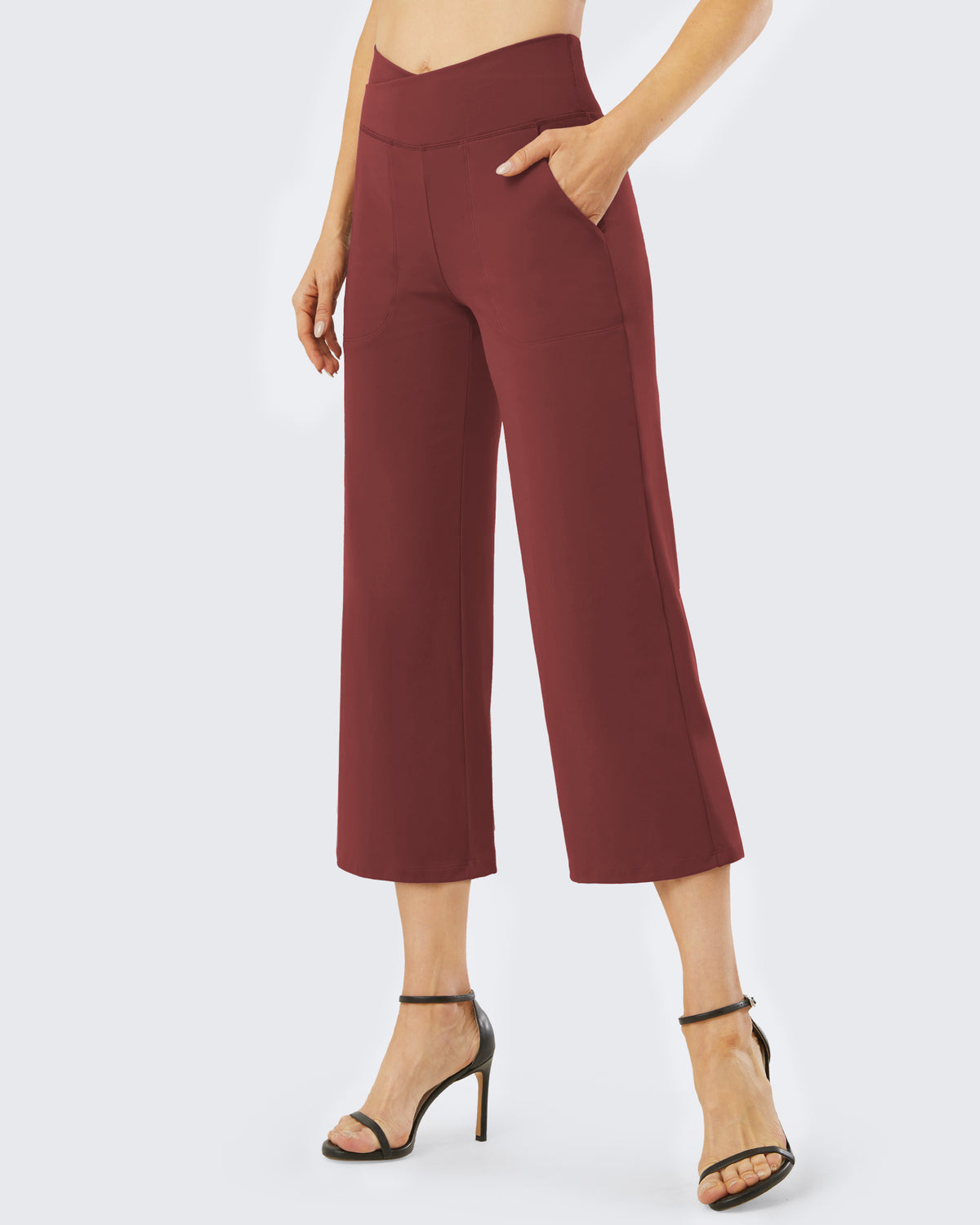 G4Free - Wide Leg High-Waisted Capri Work Pants 23 -GF21D016AA-S-GF21D016AB-M-GF21D016AC-L-GF21D016AD-XL-GF21D016AE-XXL