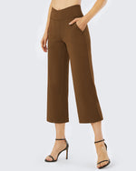G4Free - Wide Leg High-Waisted Capri Work Pants 23 -GF21D016AA-S-GF21D016AB-M-GF21D016AC-L-GF21D016AD-XL-GF21D016AE-XXL