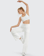 G4Free - Wide Leg Pants Woman Yoga Pants with Pockets Regular -PM20D06AG-XS-PM20D06AA-Black-S-PM20D06AB-Black-M-PM20D06AC-Black-L-PM20D06AD-Black-XL