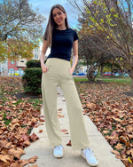 G4Free - Wide Leg Pants Woman Yoga Pants with Pockets Tall -PM23D152AA-S