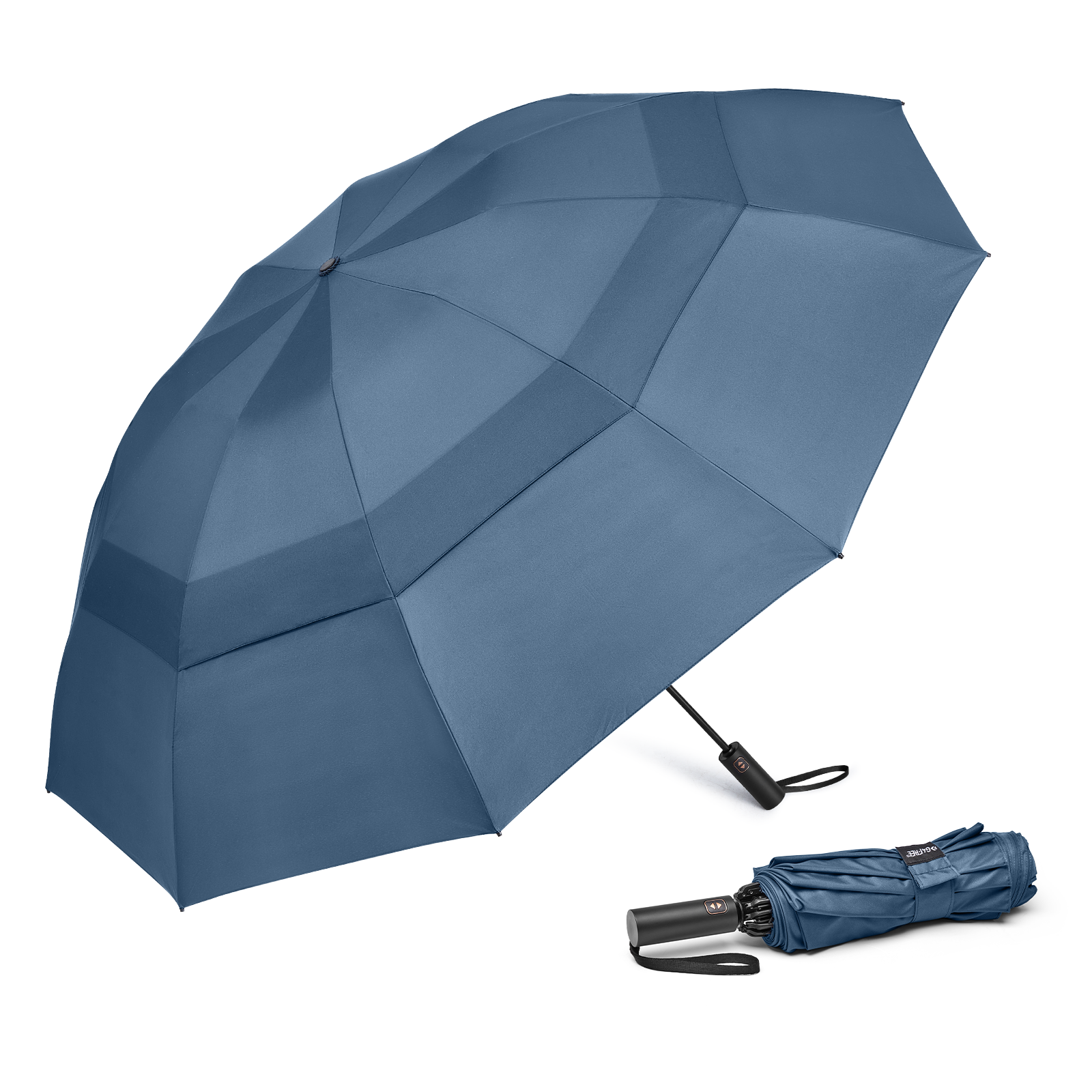 G4Free G4Free 62 Inch Large 10 Ribs Compact Reverse Windproof Umbrella