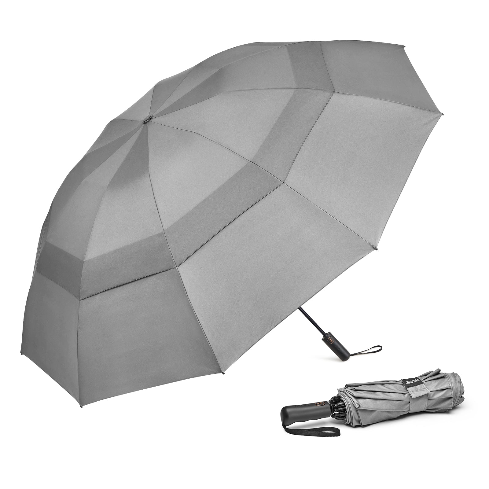 G4Free G4Free 62 Inch Large 10 Ribs Compact Reverse Windproof Umbrella