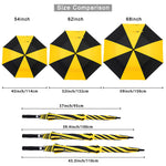 G4Free G4Free Automatic Open Golf Umbrella Double Canopy Vented Stick Umbrellas 