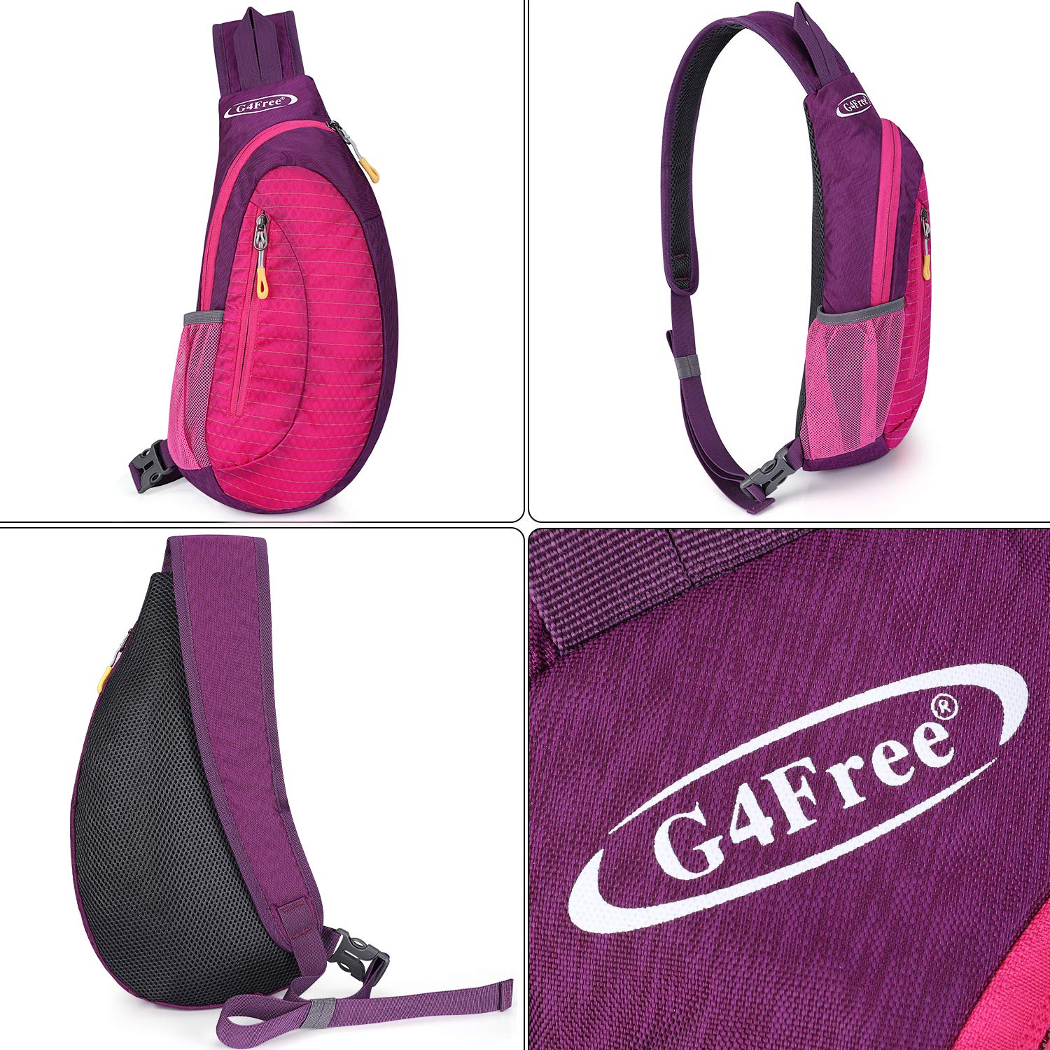 G4Free G4Free Sling Bags Men Shoulder Backpack Small Cross Body Chest Sling Backpack 