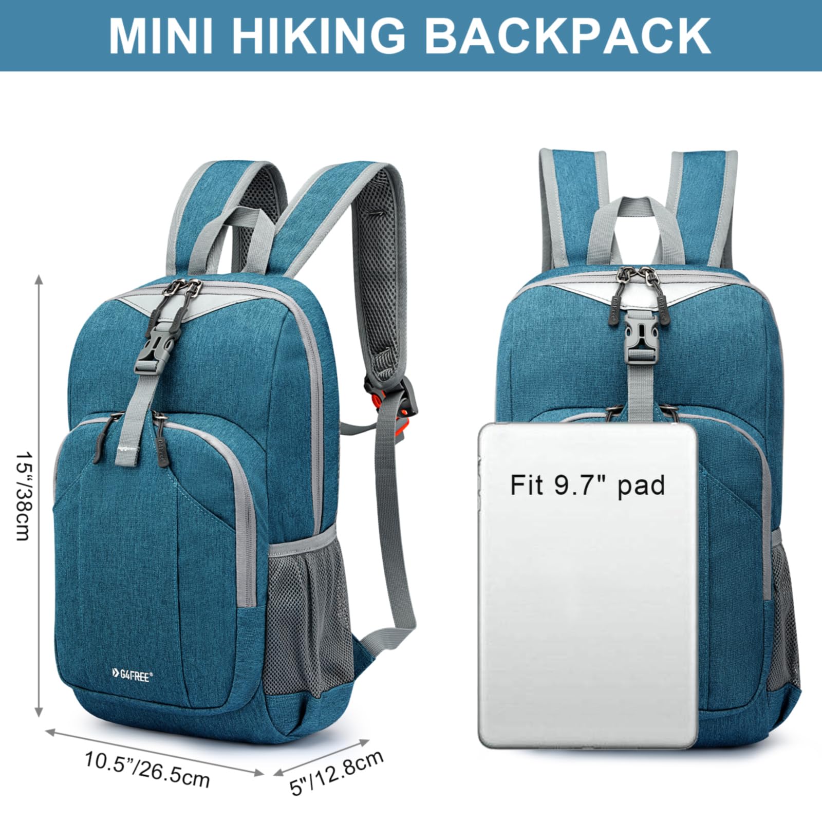 G4Free G4Free Mini 10L Hiking Cycling Compact Shoulder Backpack 