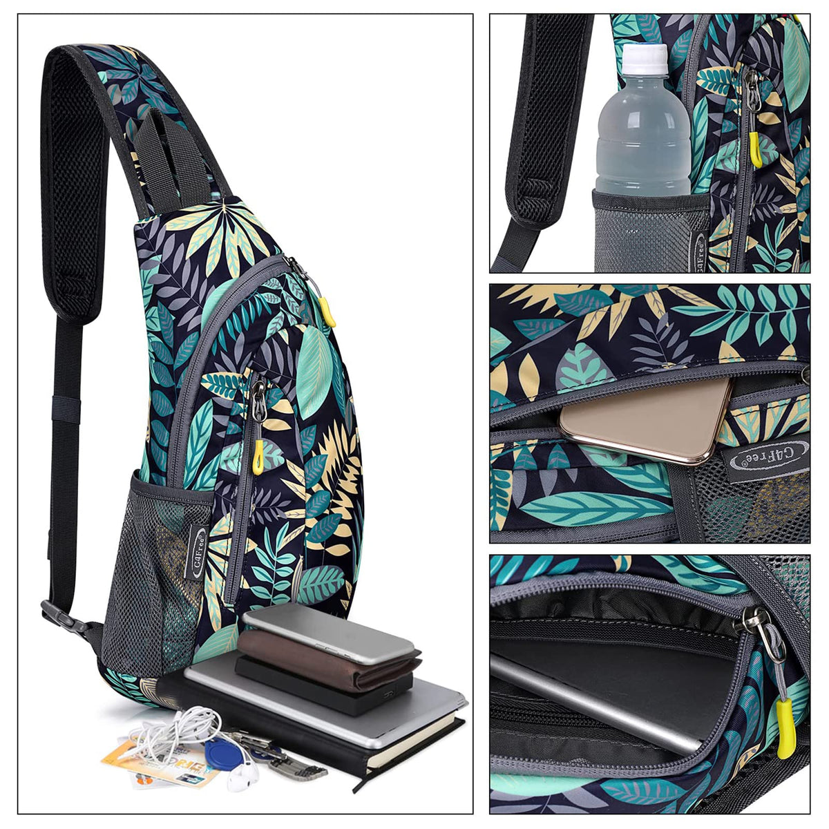 G4Free G4Free Sling Bags Men Shoulder Backpack Small Cross Body Chest Sling Backpack 