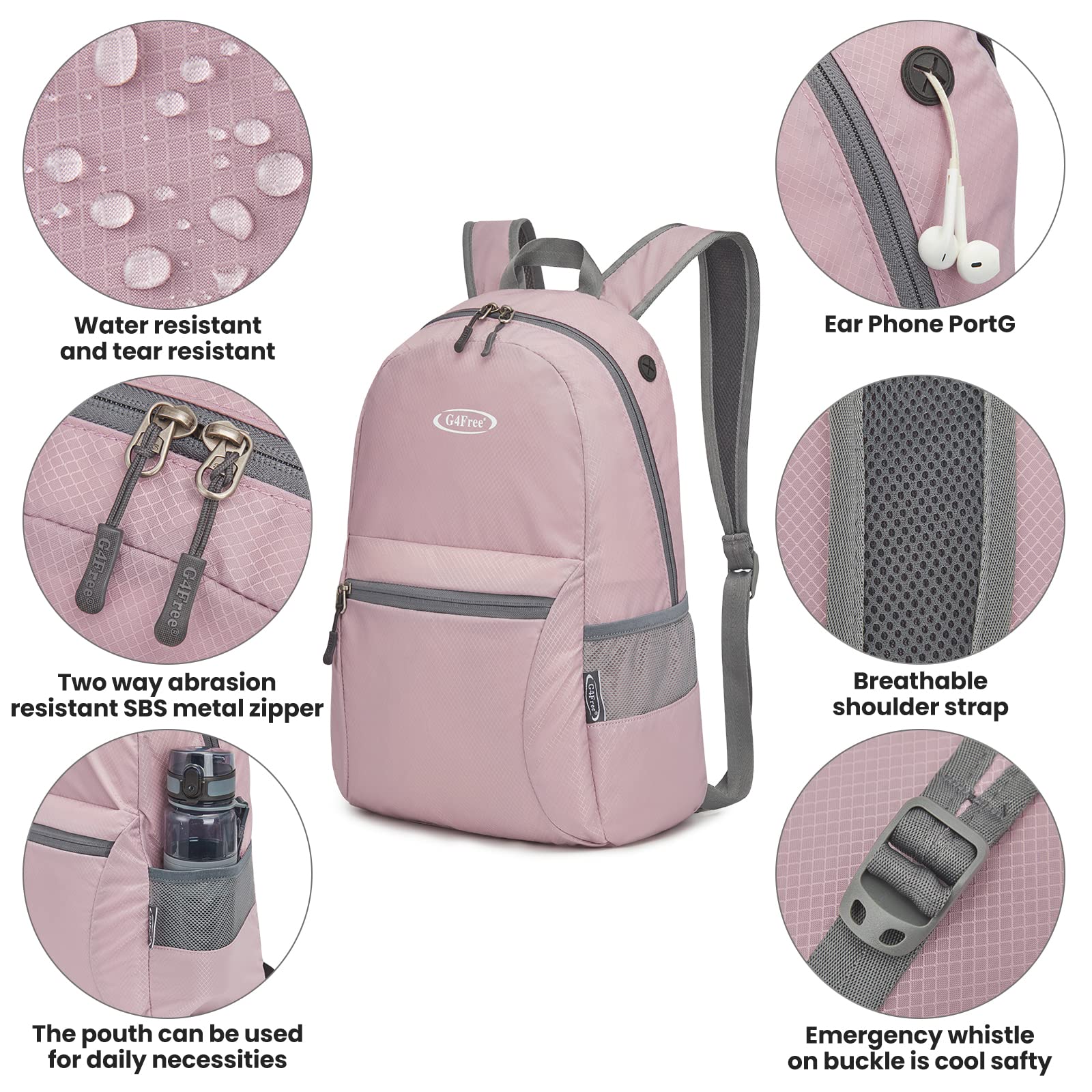 G4Free G4Free Daypack Backpacks 