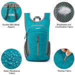 G4Free G4Free 10L Small Travel Hiking Daypack 