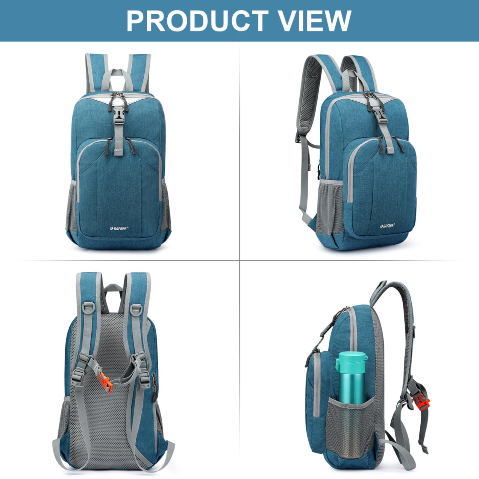 G4Free G4Free Mini 10L Hiking Cycling Compact Shoulder Backpack 