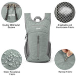 G4Free G4Free 10L Small Travel Hiking Daypack 