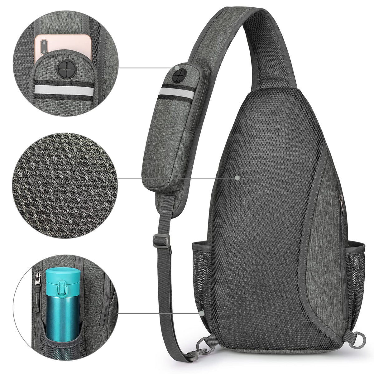 G4Free G4Free RFID Blocking Sling Bag 