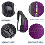 G4Free G4Free Sling Bags Men Shoulder Backpack Small Cross Body Chest Sling Backpack 