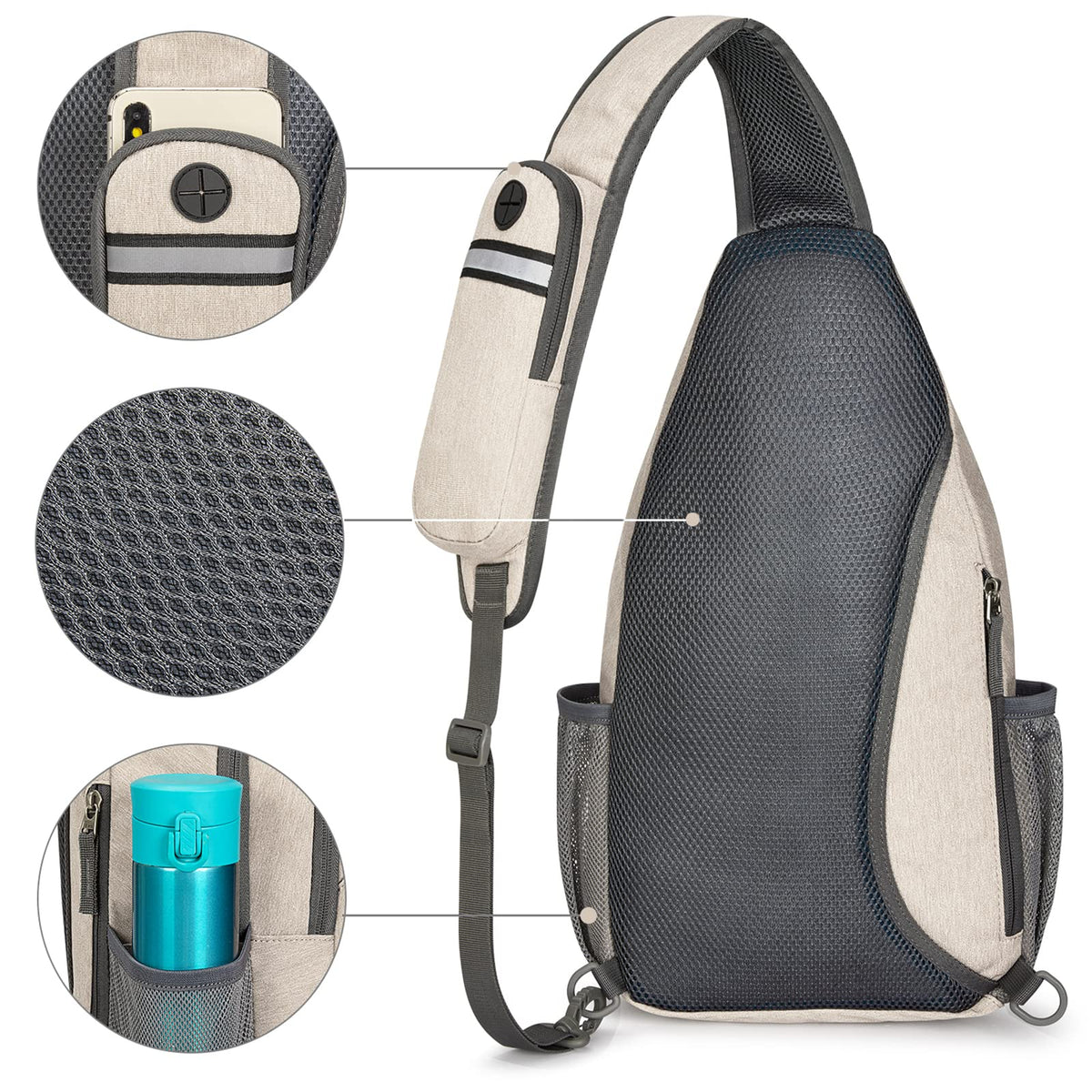 G4Free G4Free RFID Blocking Sling Bag 