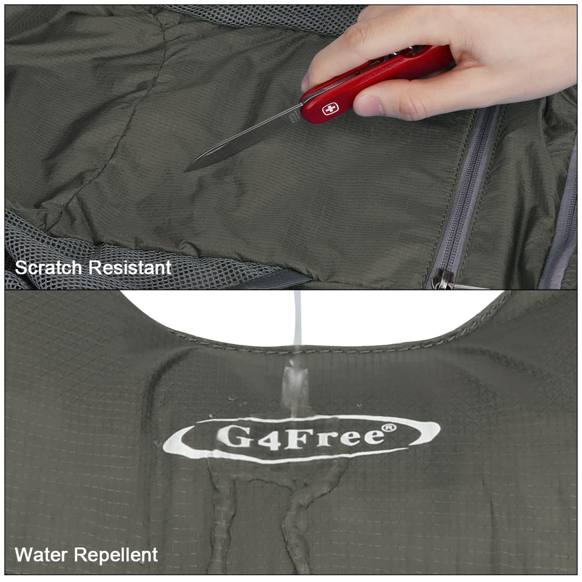 G4Free G4Free 11L Lightweight Hiking Backpack for Men And Women 