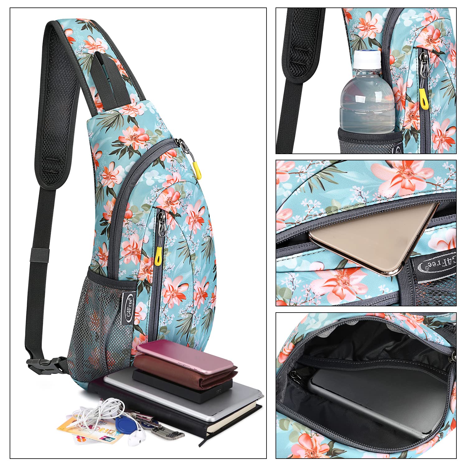 G4Free G4Free Sling Bags Men Shoulder Backpack Small Cross Body Chest Sling Backpack 