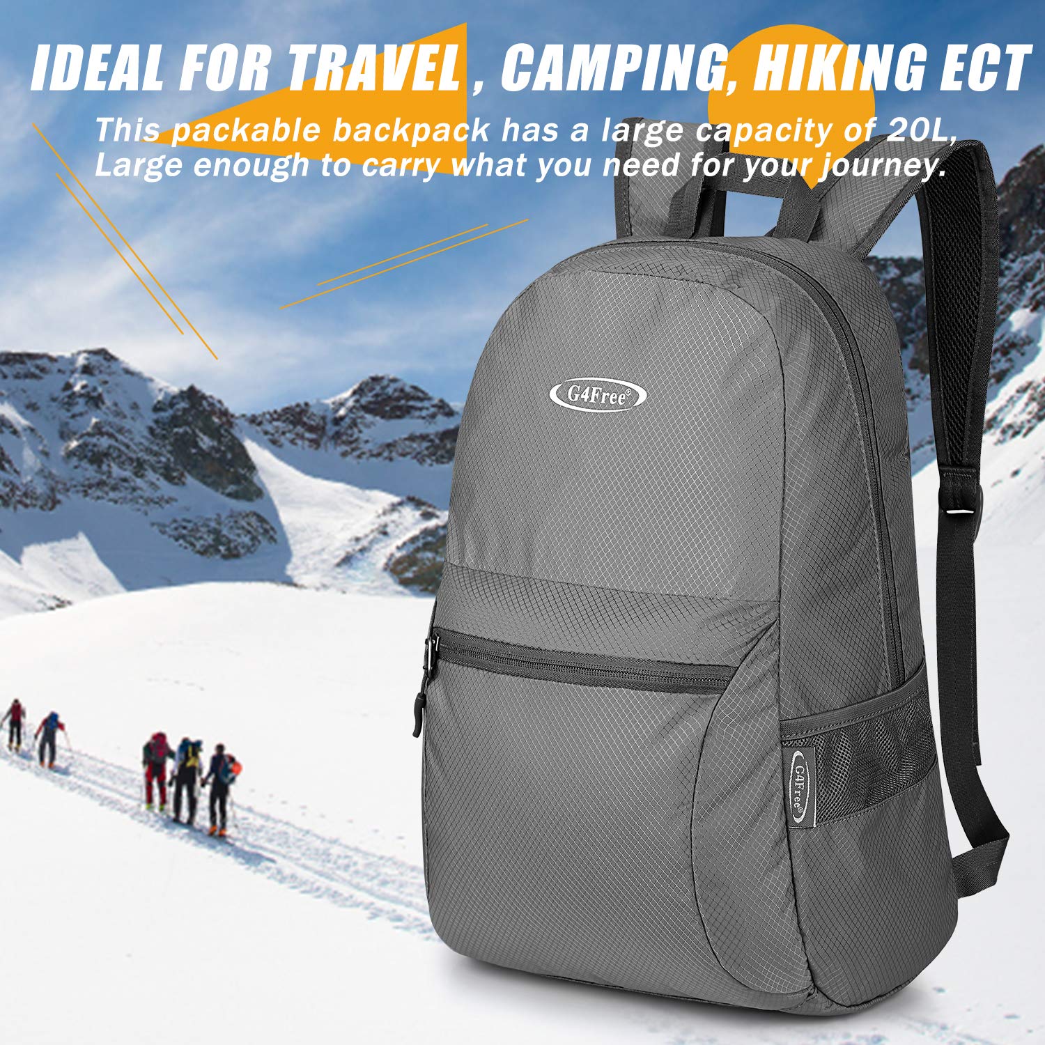 G4Free G4Free Daypack Backpacks 